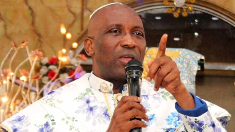 Primate Elijah Ayodele and Bola Tinubu
