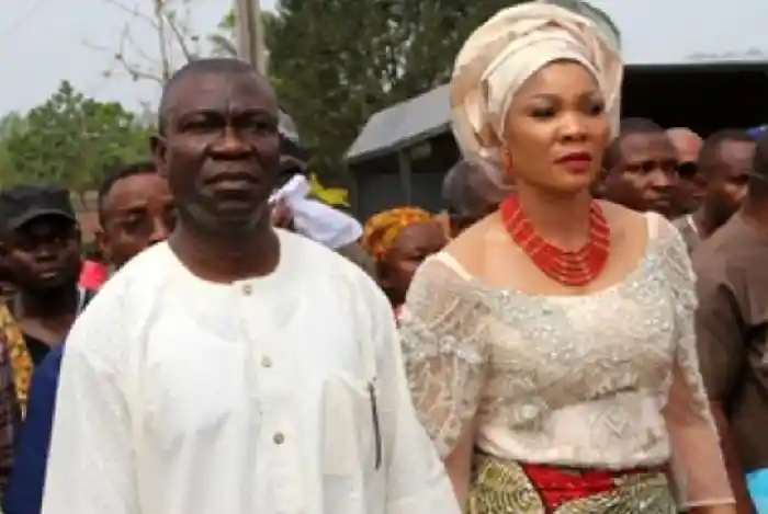 Ike Ekweremadu and his Beatrice 