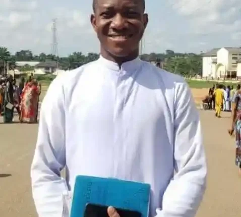 Catholic priest Rev. Fr. Tobias Okonkwo shot dead