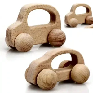 Wooden Toy Cars for Toddlers -