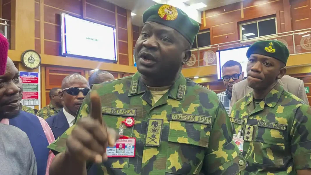 Nigerian Chief of Army Staff, Gen. Christopher Musa