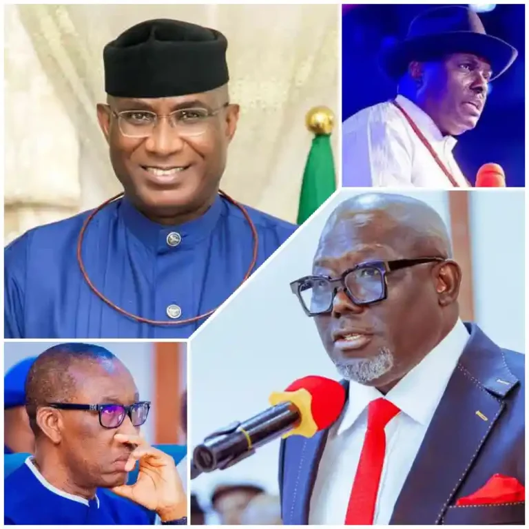 Ifeanyi Okowa, James Ibori, Sheriff Oborevwori, Ovie Omo-Agege