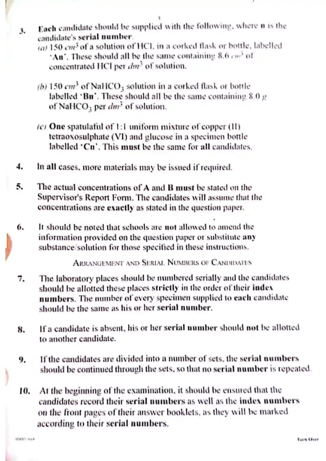 Chemistry practical 2025 pdf