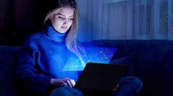 Protecting eyes from blue light