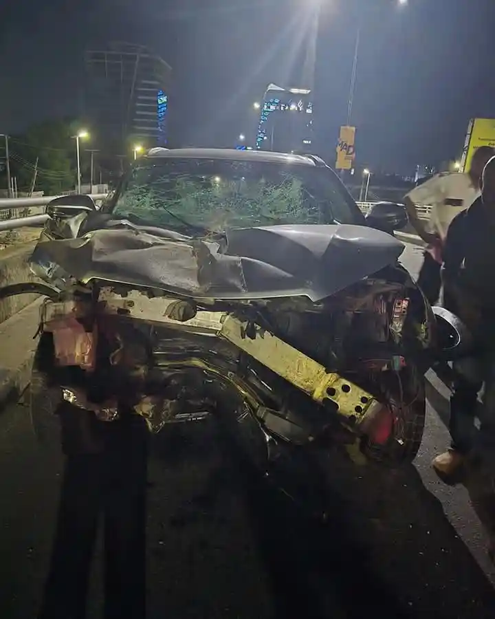 Gospel singer  Peterson Okopi Survives Ghastly Car Accident, Credits Divine Protection