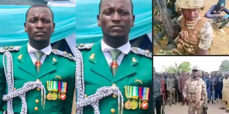 Identity, Photos of Nigerian Army Captain Killed by Boko Haram Terrorists in Borno State