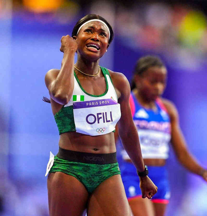Nigerian Sprinter Favour Ofili