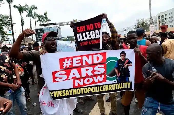 EndSARS protesters