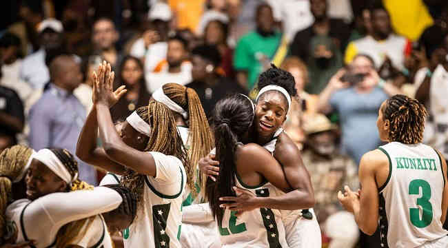 D’Tigress celebrate victory over Mali