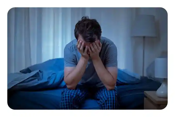 Stress induced insomnia symptoms