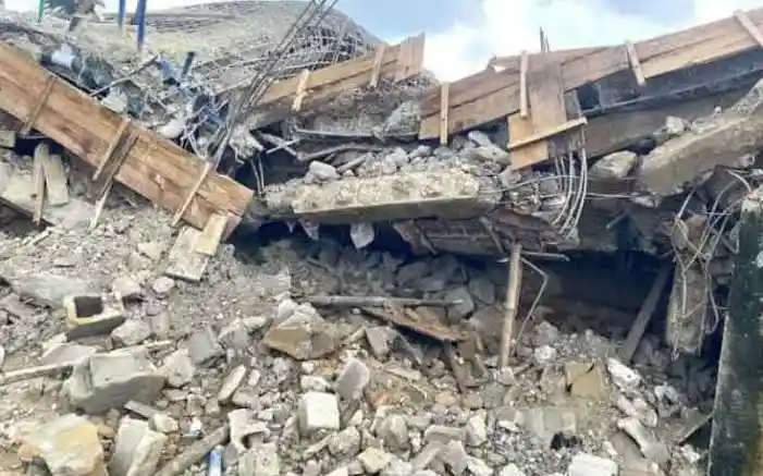 Uromi Building Collapse: Hotel Owner Killed, Over 20 Workers Injured in Edo State Disaster