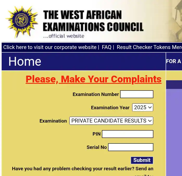 WAEC 2025 Results Released – See How to Check Your Result on the Checker Portal